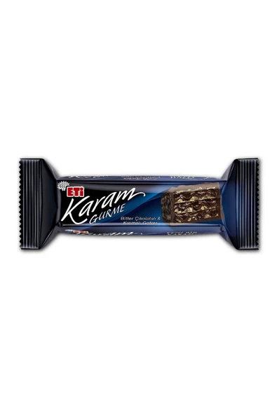 Eti Karam Gurme Bitter Çikolatalı Gofret 50 g x 24 Adet - 4