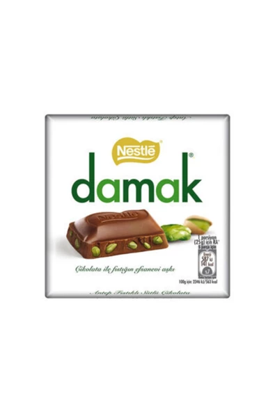 Nestle Damak Kare Çikolata 6 Lı Paket 60 gr