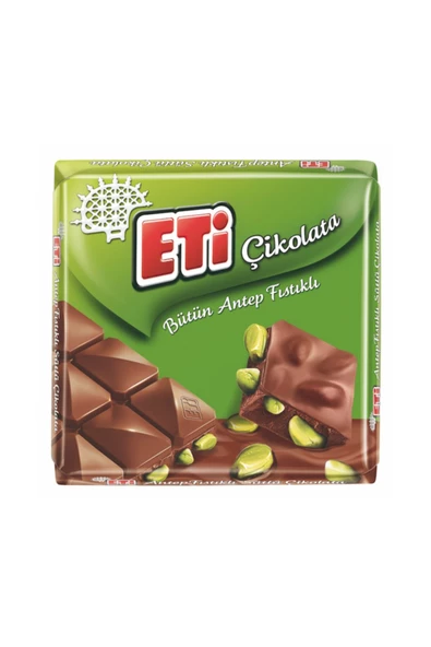 Eti Antep Fıstıklı Sütlü Çikolata 60 G