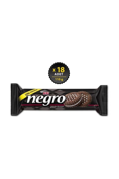 Eti Negro 110 g x 18 Adet