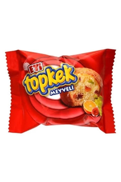 Eti Topkek Meyveli 40 gr -24'lü Koli  (k:13612).