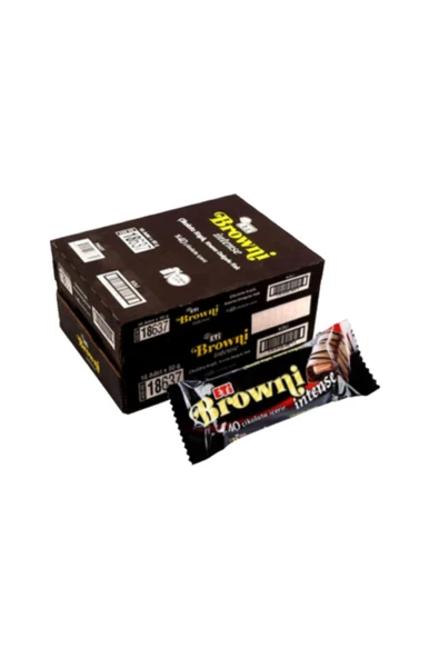 Eti Browni Intense Çikolata Dolgulu Kek ( %40 Çikolata Içerir) /16 Adet / 50 Gr