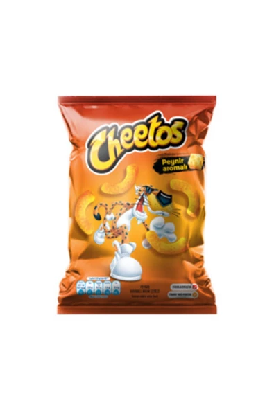 Cheetos Peynir Aromalı Mısır Çerezi 43 G ( 8 Adet )