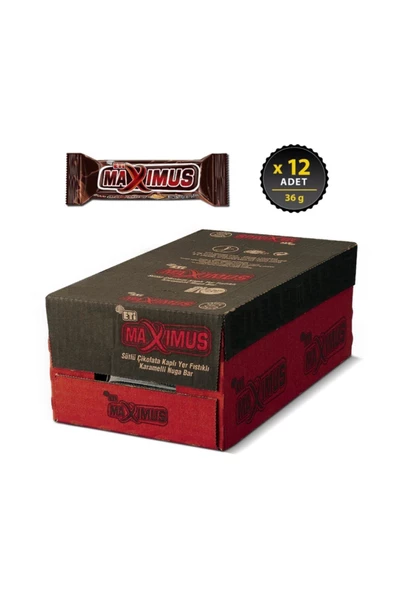 Eti Maximus 36 g x 12 Adet - Resim 2
