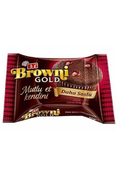 Eti Browni Gold Vişneli Kek 45 Gr 24 Lü