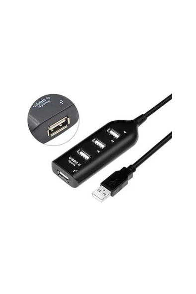 KLASİST Usb Çoğaltıcı Çoklayıcı Hub Usb 2.0 Çoklama Pc Laptop 4 Port