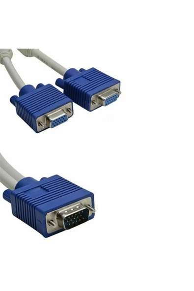 Ars Vga 2li Çoklayıcı Y Splitter Kablo 1erkek To 2 Dişi Vga Kablo - 4