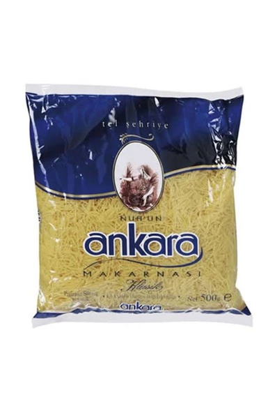 Nuh'un Ankara Ankara Makarnası Tel Şehriye 500 G