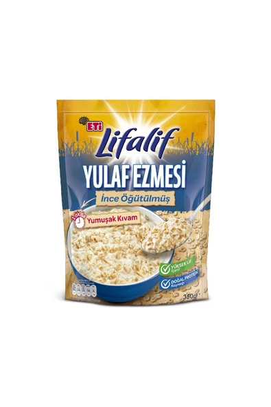Eti Lifalif İnce Öğütülmüş Yulaf Ezmesi 350 g x 3 Adet - 4