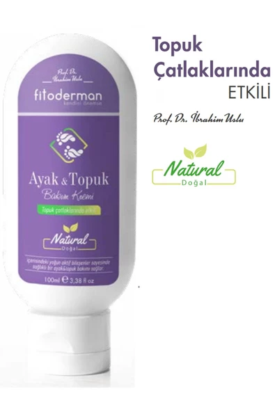 Fitoderman Yumuşatıcı & Topuk Çatlaklarında Etkili Ayak Ve Topuk Bakım Kremi 100 ml