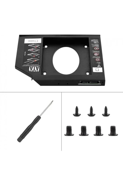 imax 9.5mm Hdd Caddy Notebook Dvd Ssd Kutu Sata Laptop Notebook - 2