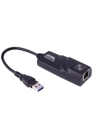 Alfais 4939 Usb 3.0 To Ethernet Çevirici Dönüştürücü Adaptör Gigabit Destekli