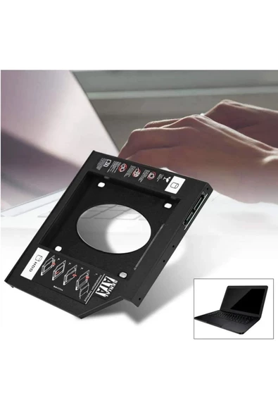 imax 9.5mm Hdd Caddy Notebook Dvd Ssd Kutu Sata Laptop Notebook - 3