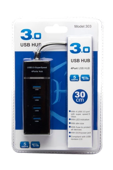 TeknoTakıMarket Usb 3.0 Hub 4 Port Çoğaltıcı