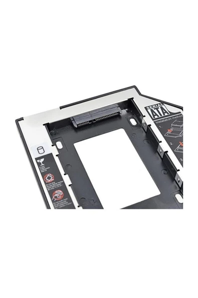 Alfais Al-4716 9.5mm Sata Hdd Harddisk Caddy Kızak Kutu Laptop Ssd Notebook Ikinci Hdd Takma