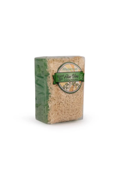 Fitoderman Kabak Lifli Nemlendirici, Cilt Ton Dengeleyici Aloe Vera Sabunu - 4