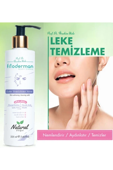 Fitoderman Doğal Gözenek Sıkılaştırıcı Leke Temizleme Sütü 225 ml