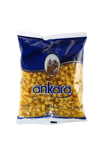 Ankara Makarna Yüksük 500 G X 20 Adet 10 Kg