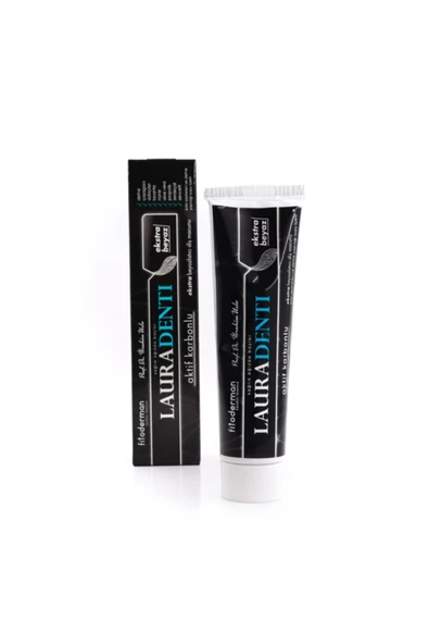 Fitoderman Lauradenti Koku Tartar Leke Önleyici, Ekstra Beyazlatıcı Aktif Karbonlu Diş Macunu 100 ml X 2 Adet - 2