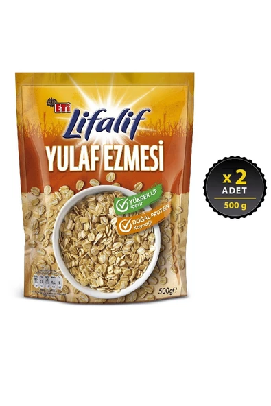 Eti Lifalif Yulaf Ezmesi 500 g x 2 Adet