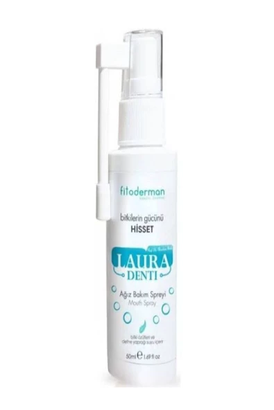 Fitoderman Lauradenti Diş Plak Önleyici,kötü Koku Engelleyici, Nefes Tazeleyici Ağız Bakım Spreyi 50 ml - 2