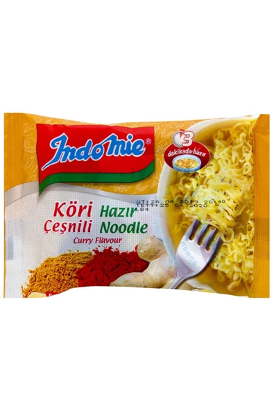 İndomie Indomie 75 gr 40'lı Paket Köri Çeşnili Hazır Noodle