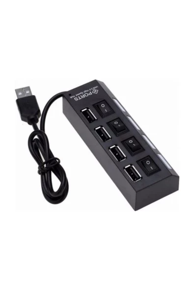 HADRON Hd102 Usb 2.0 Hub 4 Port