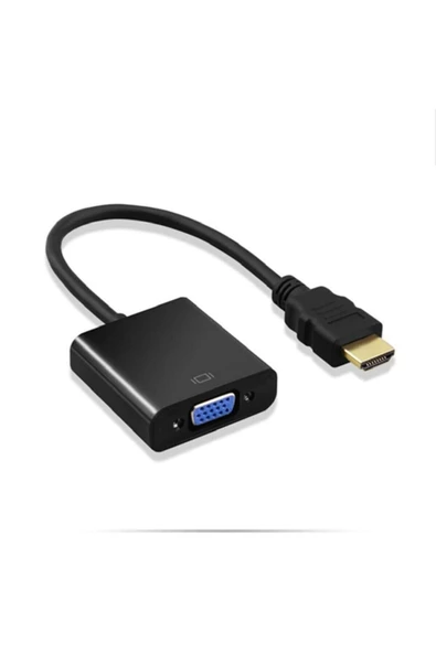 T18 Hdmi To Vga Çevirici Dönüştürücü Monitör Kablosu