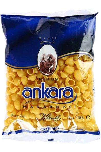 Ankara Makarna Ankara Mantı 500 G X 20 Adet 10 Kg