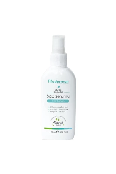 Fitoderman Doğal Besleyici, Saç Uzatıcı, Güçlendirici, Dökülme Karşıtı Bitkisel Saç Bakım Serumu 100 ml - 3