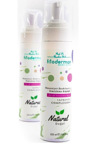 Fitoderman Gözenek Sıkılaştırıcı & Hassasiyet Baskılayıcı Temizleme Köpüğü 225 ml - 2