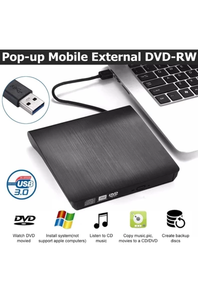 pop ups Pop Up External Usb 3.0 Optik Sürücü