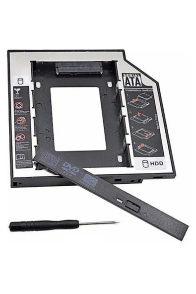 NIVATECH 12.7 Mm Sata Ssd/hdd Dvd Ssd Caddy Garantili Ürün