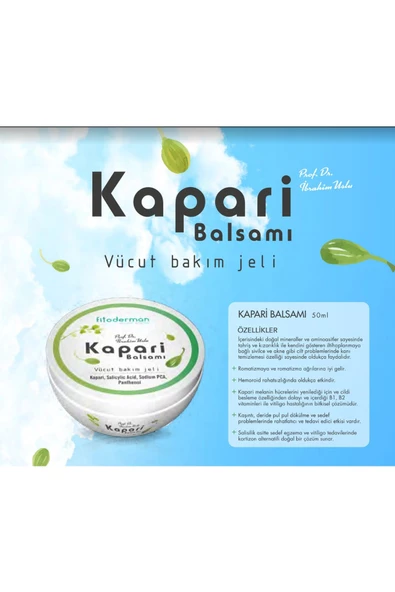 Fitoderman Kapari Balsamı 100 ml - 2