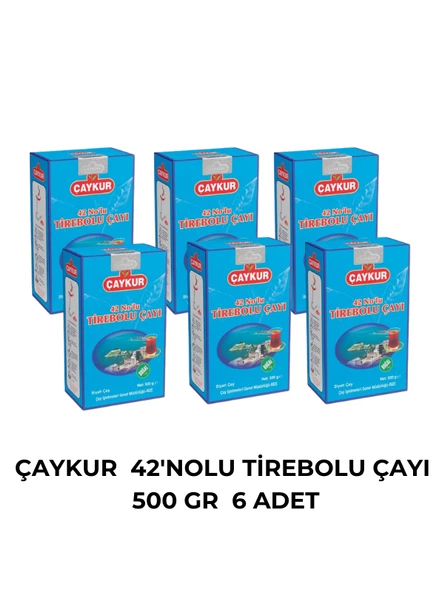 ÇAYKUR TİREBOLU ÇAYI 500 GR - 6 ADET