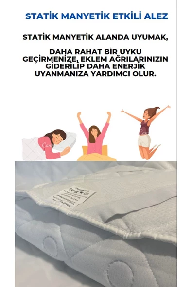 Fitoderman Manyetik Yatak Alezi Tek Kişilik 90 X 195 - 3