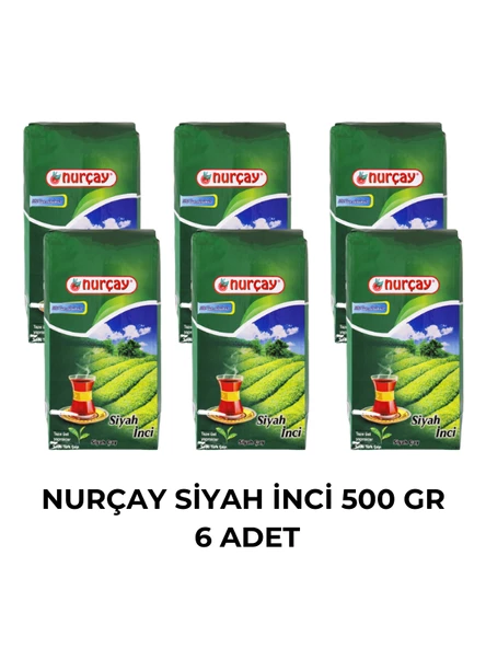 NURÇAY SİYAH İNCİ 500 GR - 6 ADET