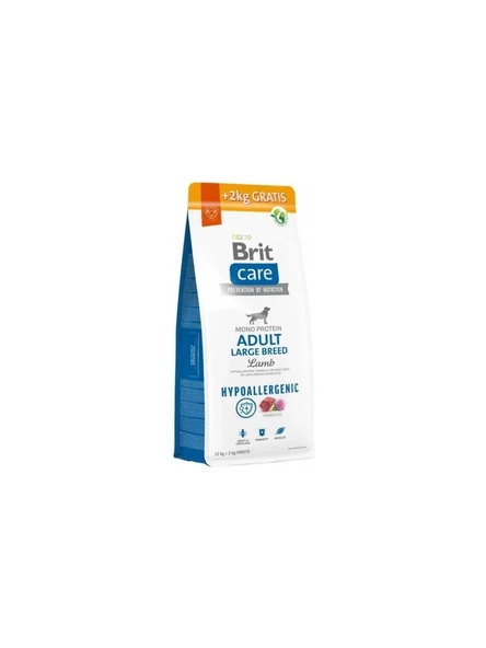 Brit Care Hypoallergenic Kuzu Yetişkin Köpek Maması 12 Kg + 2 Kg