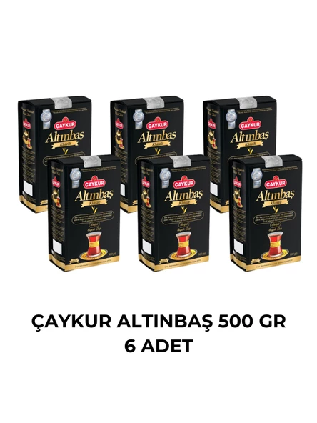 ÇAYKUR ALTINBAŞ ÇAYI 500 GR - 6 ADET