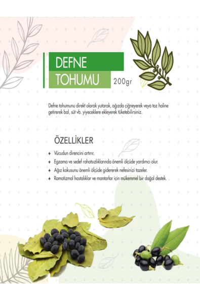 Fitoderman 400 gr Defne Tohumu ( 05/10/2024 Yeni Mahsüldür) - 3