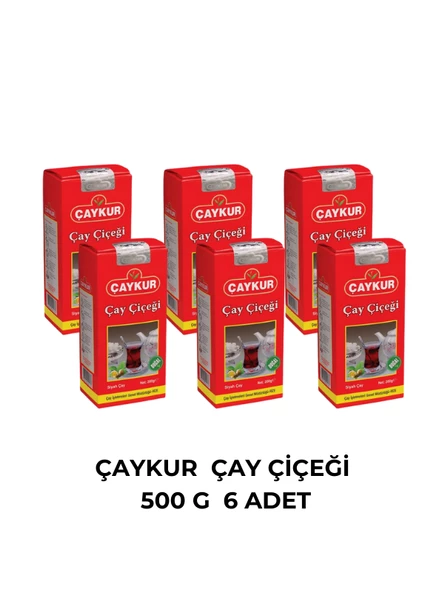 ÇAYKUR ÇAY ÇİÇEĞİ 500 GR - 6 ADET - 2