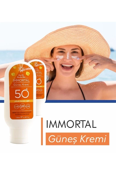 Fitoderman İmmortal Koyu Leke Karşıtı SPF 50 Yüz Güneş Kremi 100 ml