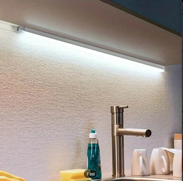 DOKUNMATİK 100 CM ALEMİNYUM GÜN IŞIGI LED ( LED+ADAPTÖR+MONTAJ APARAT)