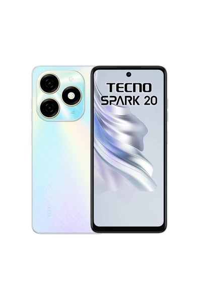 SPARK 20 256 GB / 8 GB RAM Cep Telefonu BEYAZ (TECNO Türkiye Garantili)