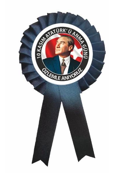 yıldızkurdelaankara 10  KASIM ATATÜRK SATEN KOKART 50 ADET ürün görseli
