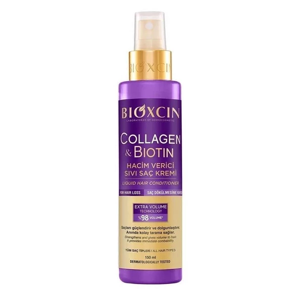 Bioxcin Collagen Biotin Hacim Verici Sıvı Saç Kremi 150 ml