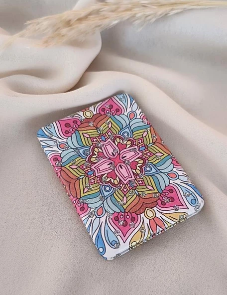 Ayna Makyaj Aynası Model Cep El Aynası Çanta Seyahat Taşınabilir - 4