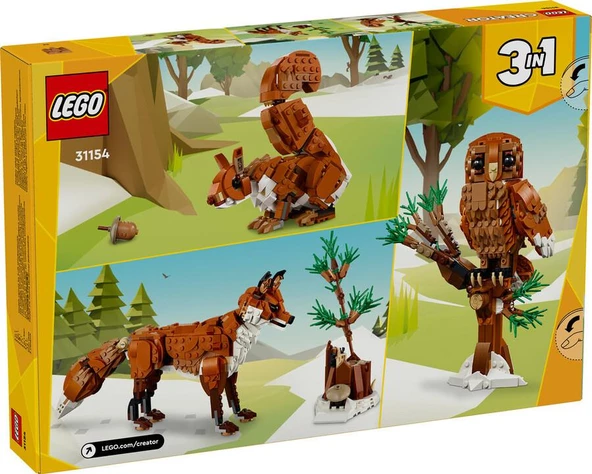 LEGO Creator 31154 Forest Animals: Red Fox - 2
