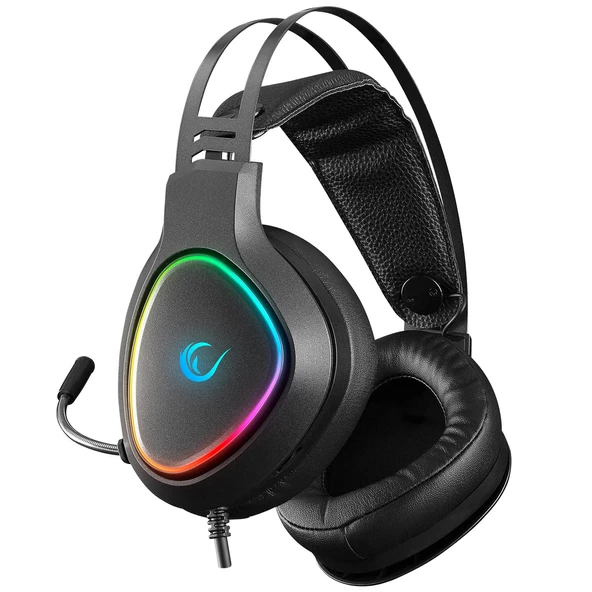 Kulaklık Mikrofonlu Oyuncu Usb 7.1 RGB Ledli Rampage RMX-G7 SNIPER - 2