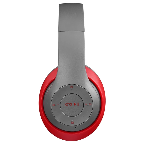 Kulaklık Bluetooth Sd Kart Destekli Hytech HY-XBK85 Kırmızı - 4